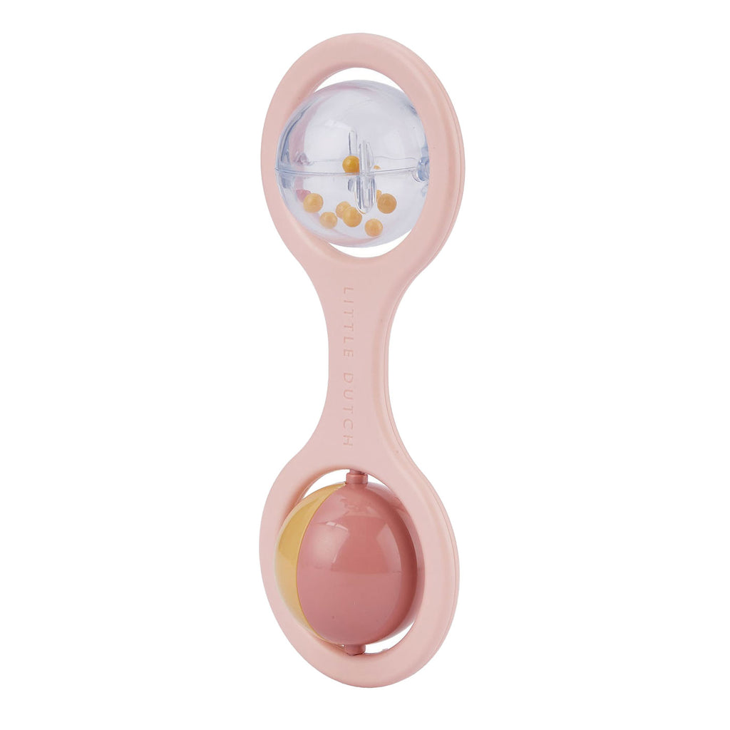 Kleine holländische Kugelrassel rosa