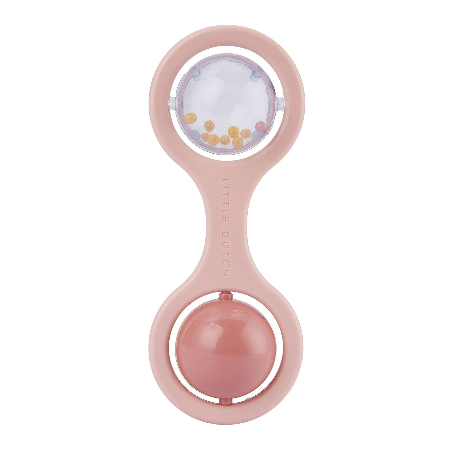 Kleine holländische Kugelrassel rosa
