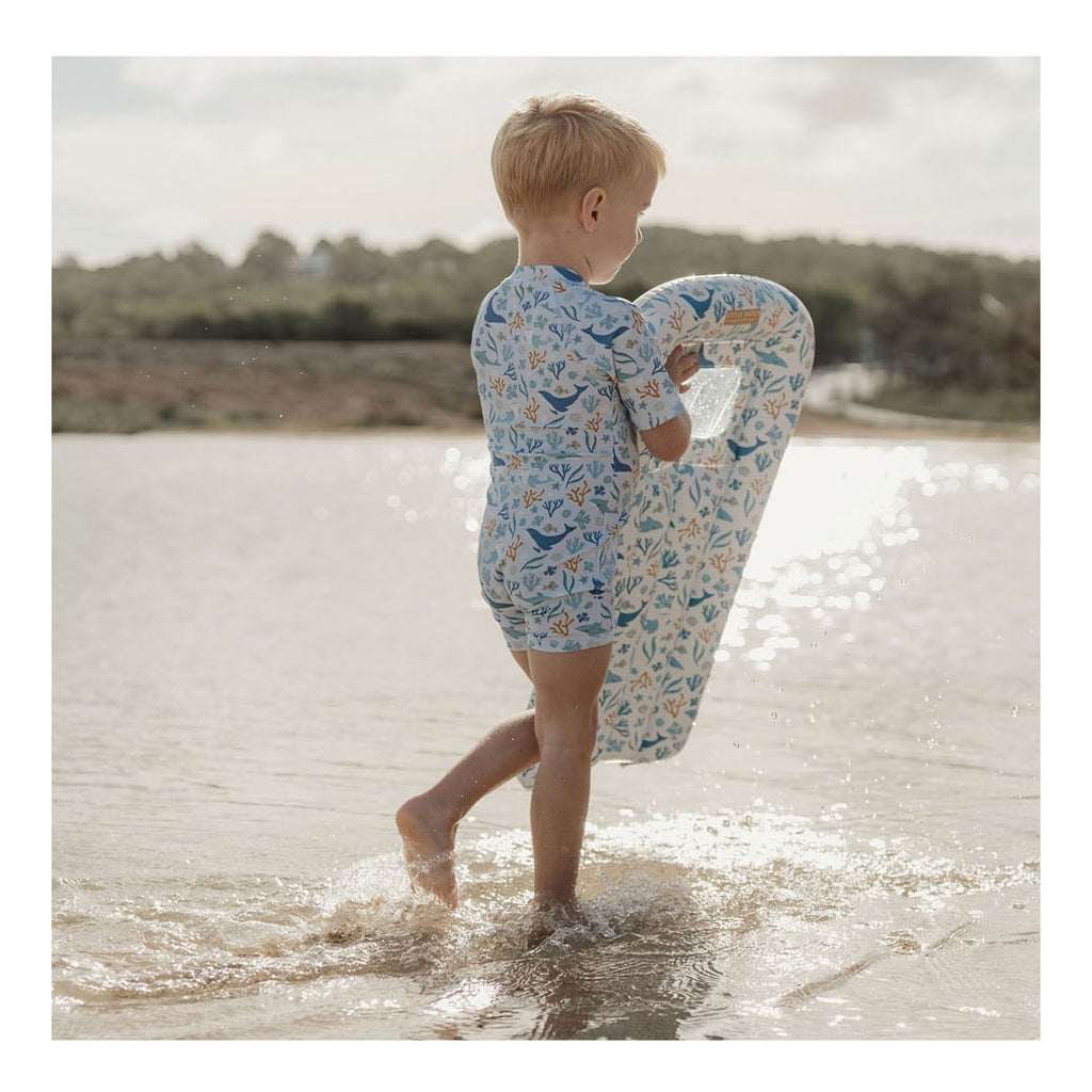 Little dutch ocean dreams luchtbed blauw