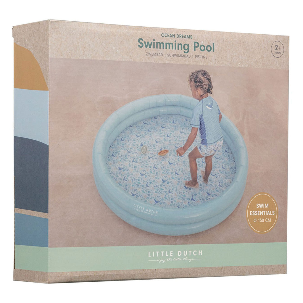 Little Dutch Ocean Dreams Schwimmbad, blau, 150 cm