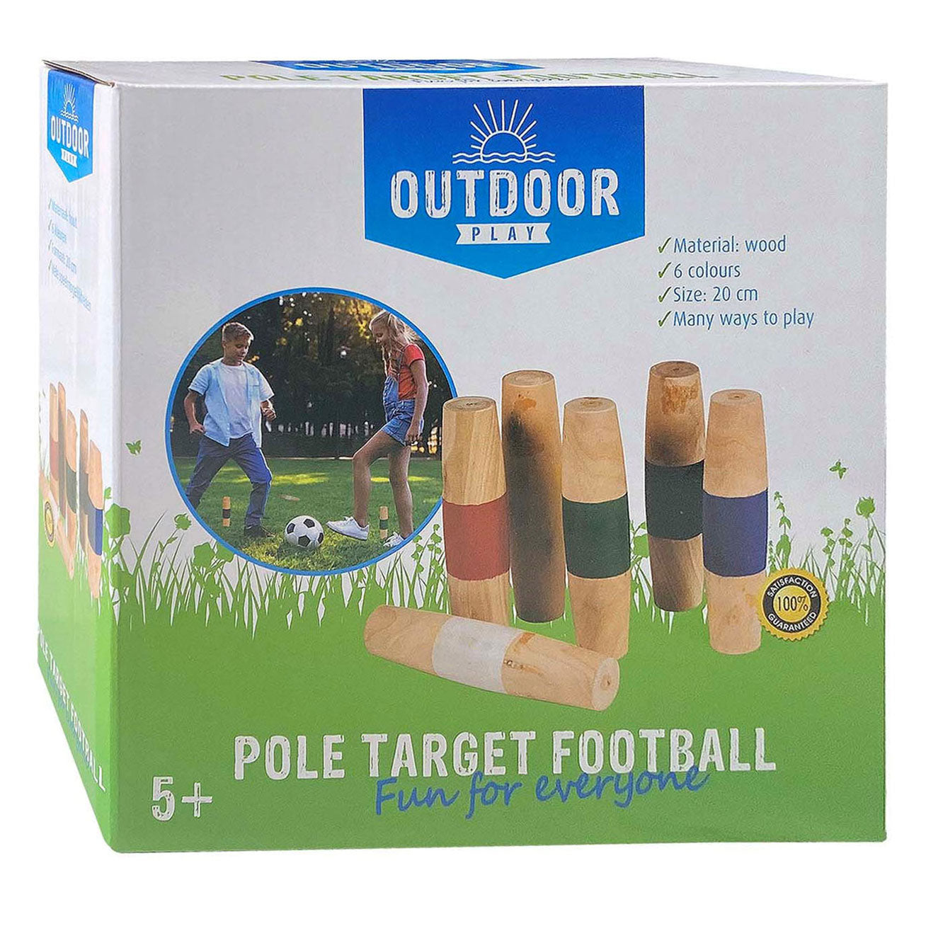Outdoor play paaltjes voetbal