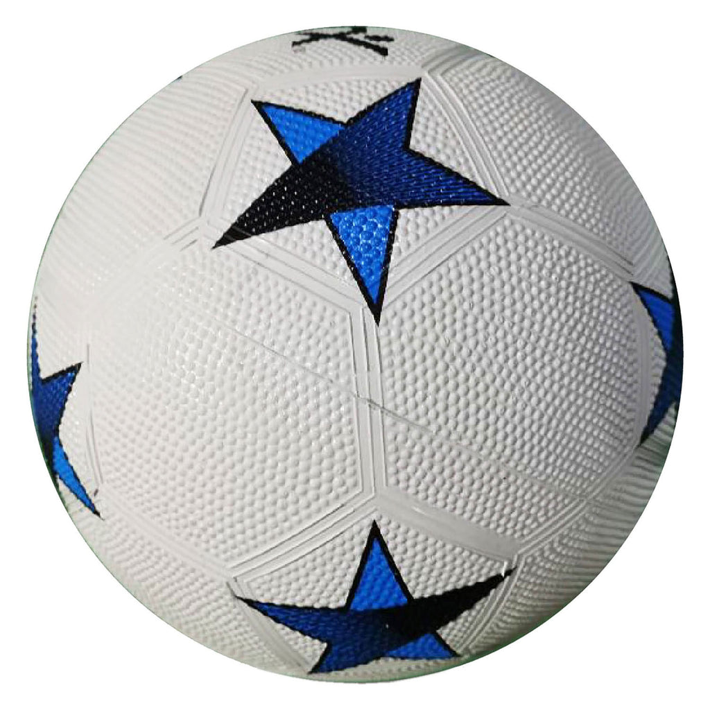 SportX Fußballgummi blauer Stern 360-380 g
