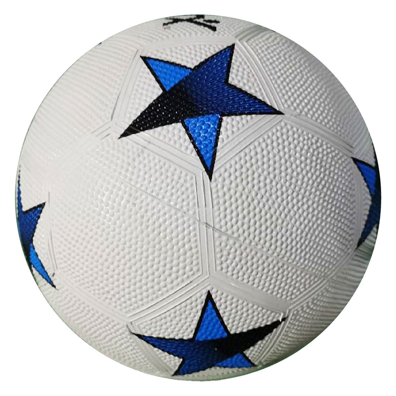 SportX Fußballgummi blauer Stern 360-380 g