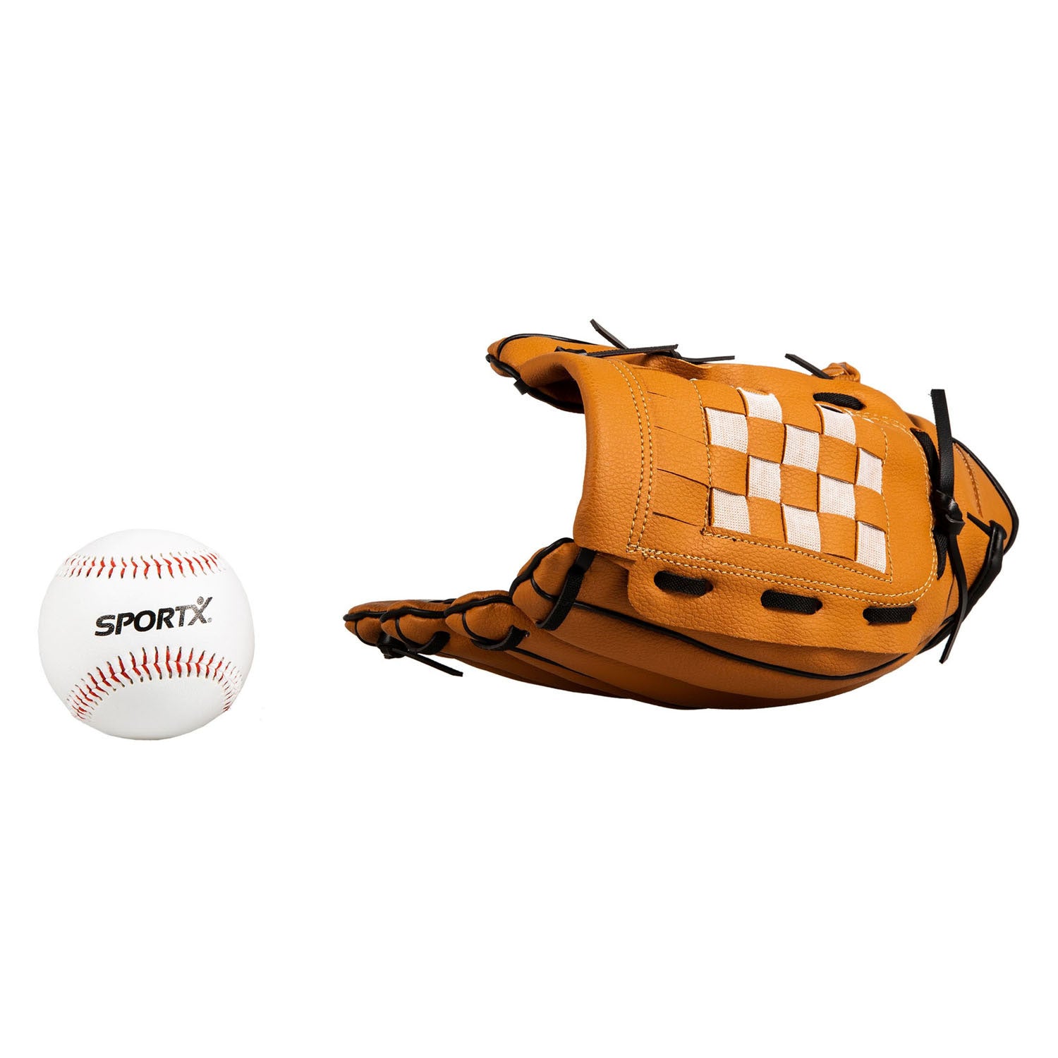 SportX Baseballhandschuh mit Ball