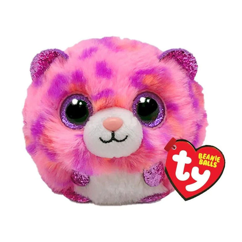 Ty beanie balls knuffel luipaard topaz 10 cm