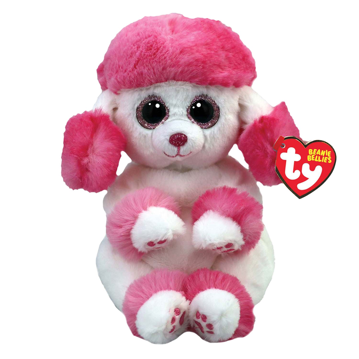 Ty Beanie Babies Bauch, herzhafter Pudel, 15 cm