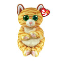 Ty beanie babies bellies mango stripey cat, 15cm