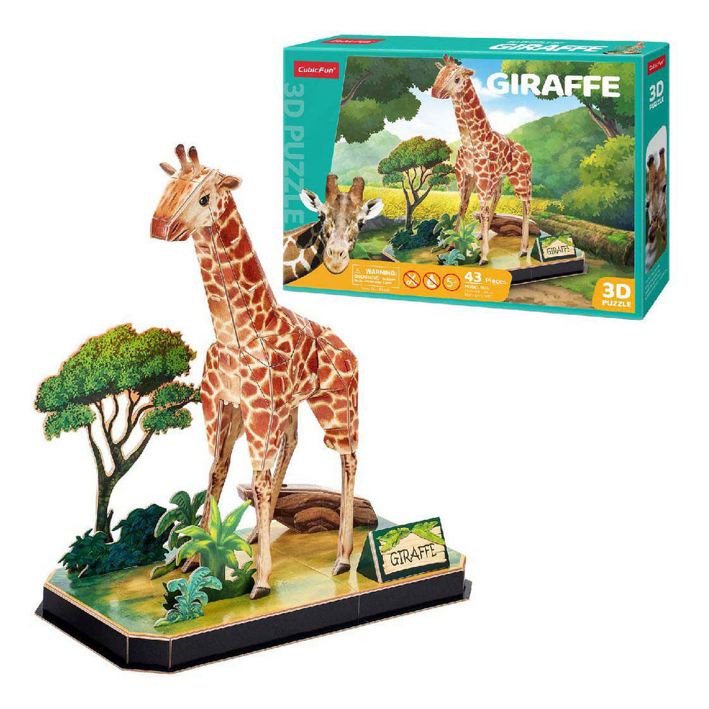 Cubic Fun 3D-Puzzle Giraffe