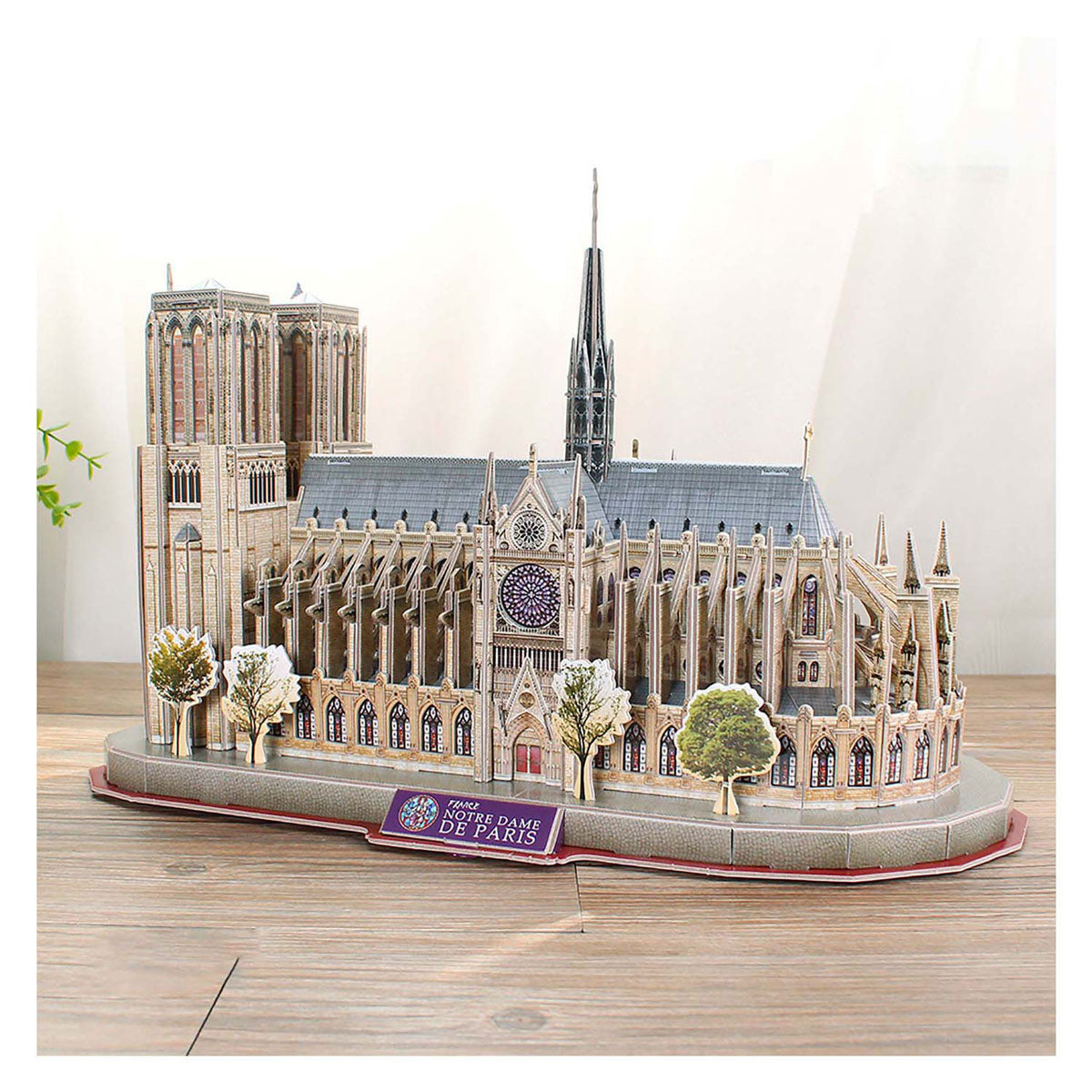 Cubic fun national geographic 3d puzzel notre-dame parijs 128 stukjes