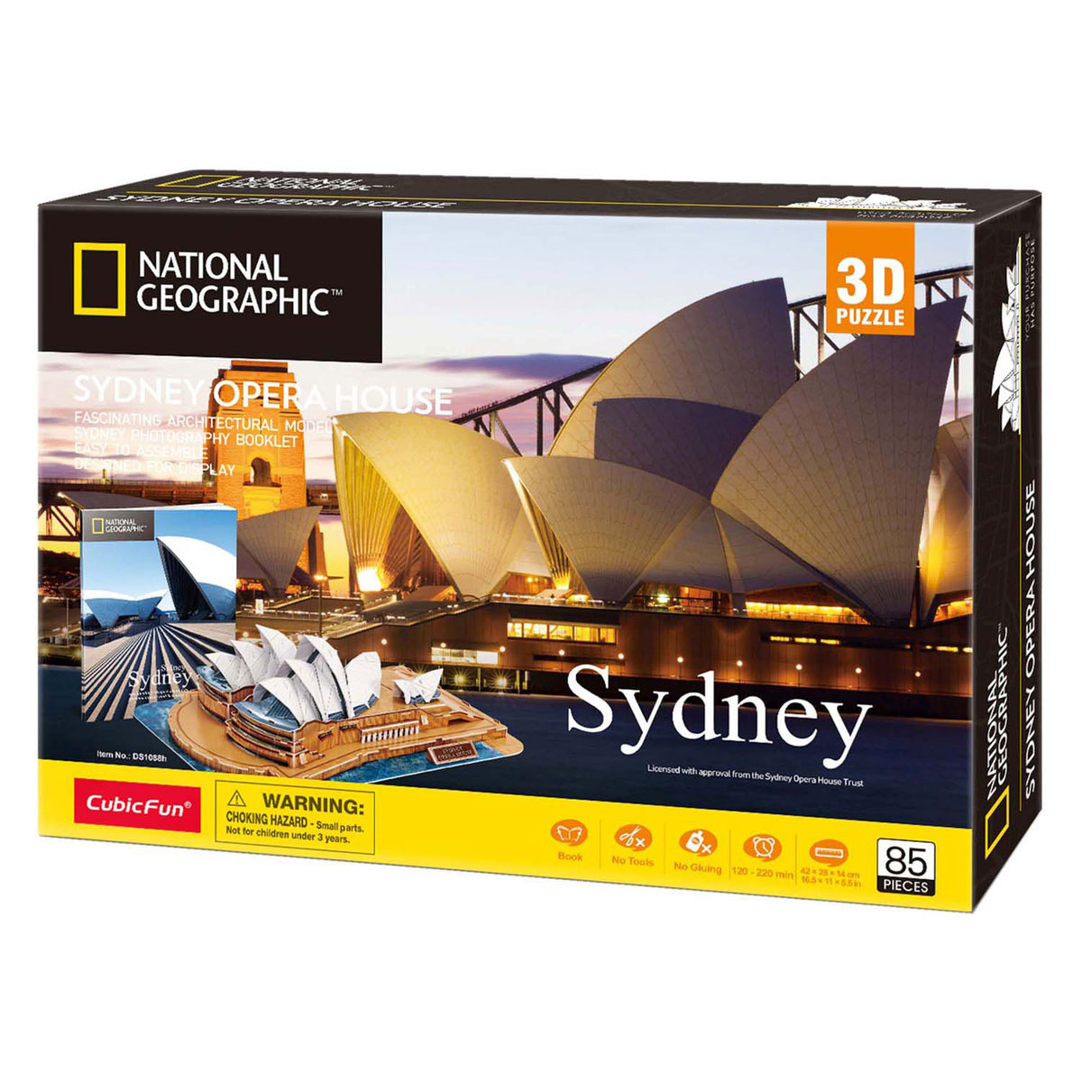 Cubic Fun 3D-Puzzle National Geographic Opernhaus Sydney