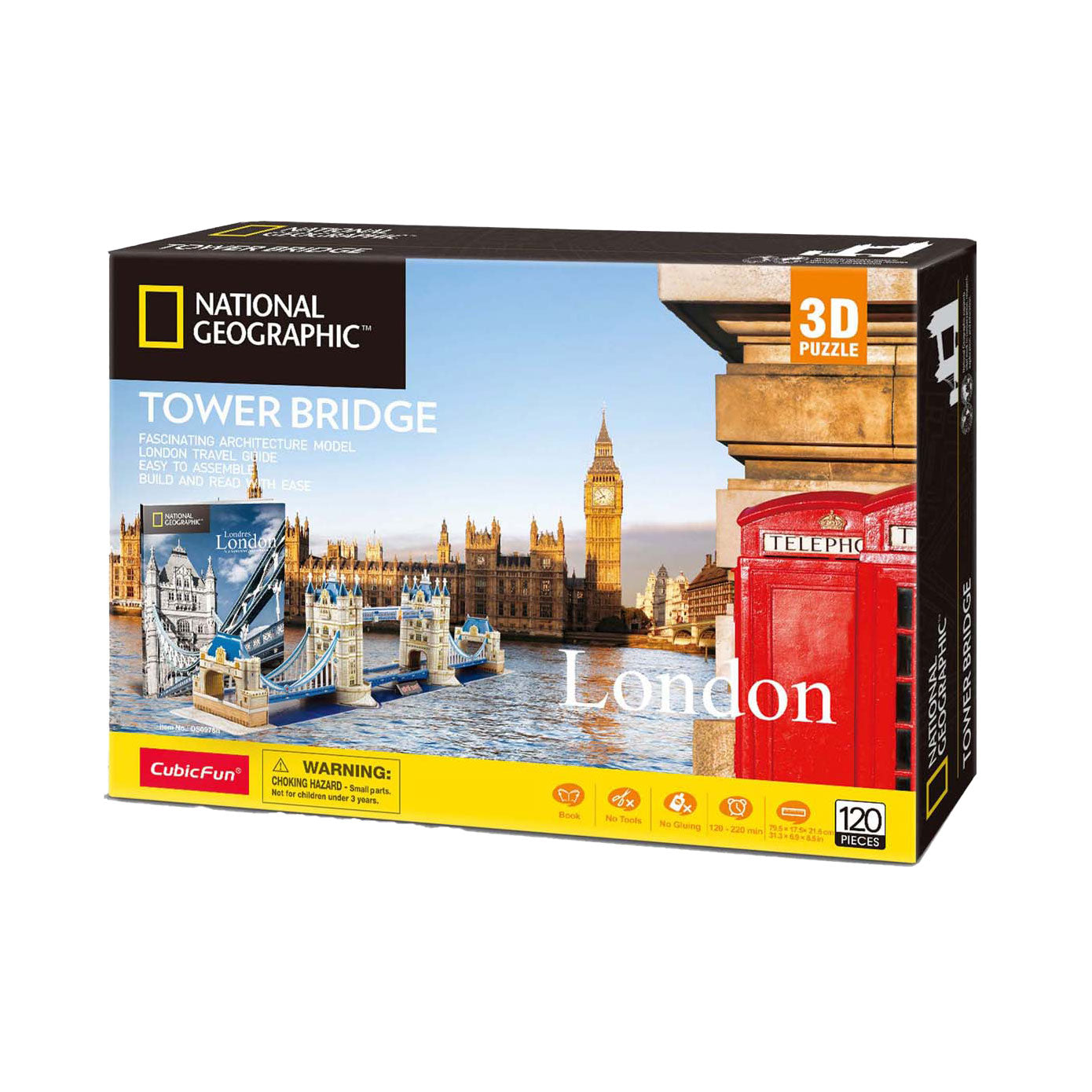 Cubic Fun 3D-Puzzle National Geographic Tower Bridge