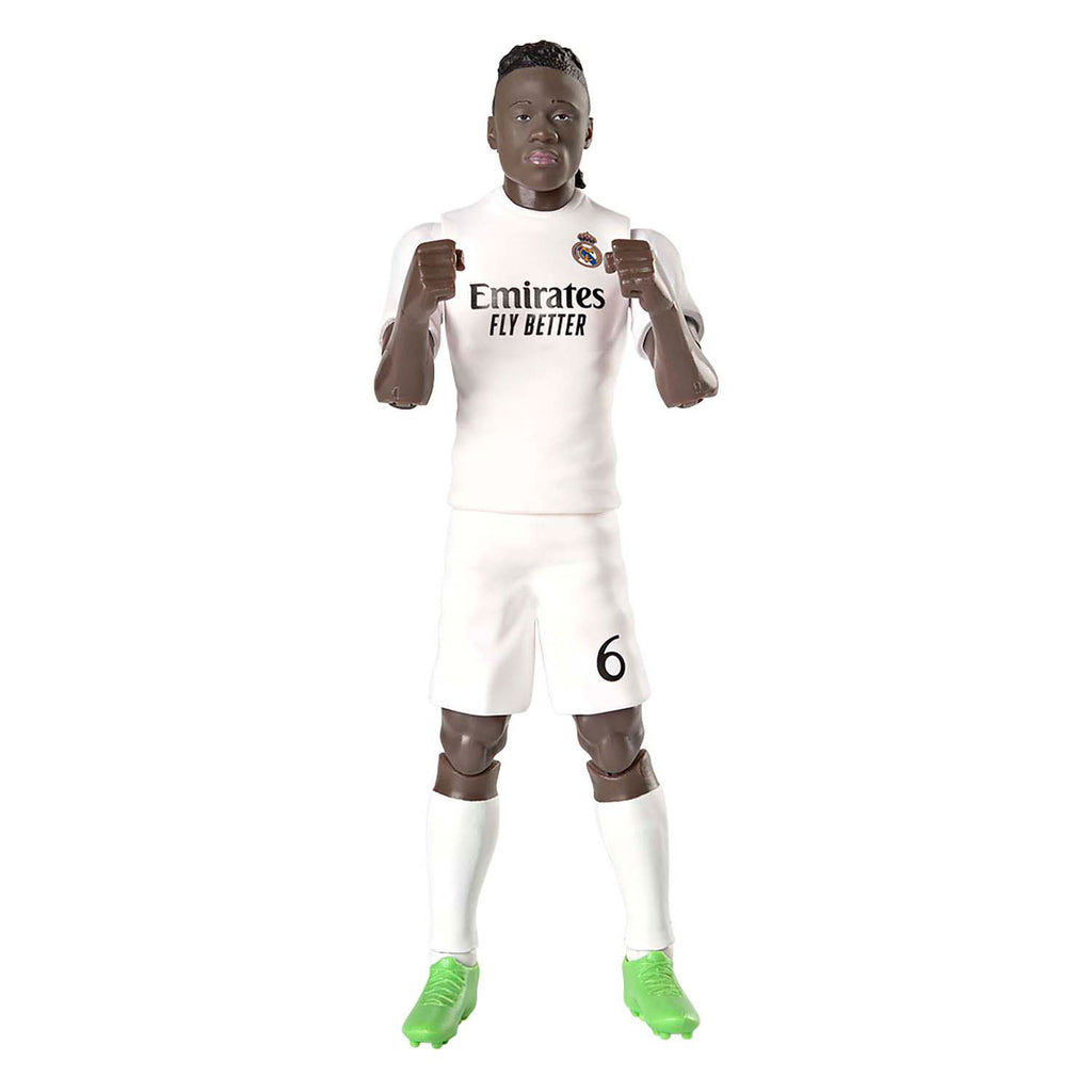 Sockers voetbalfiguur real madrid eduardo camavinga, 20cm