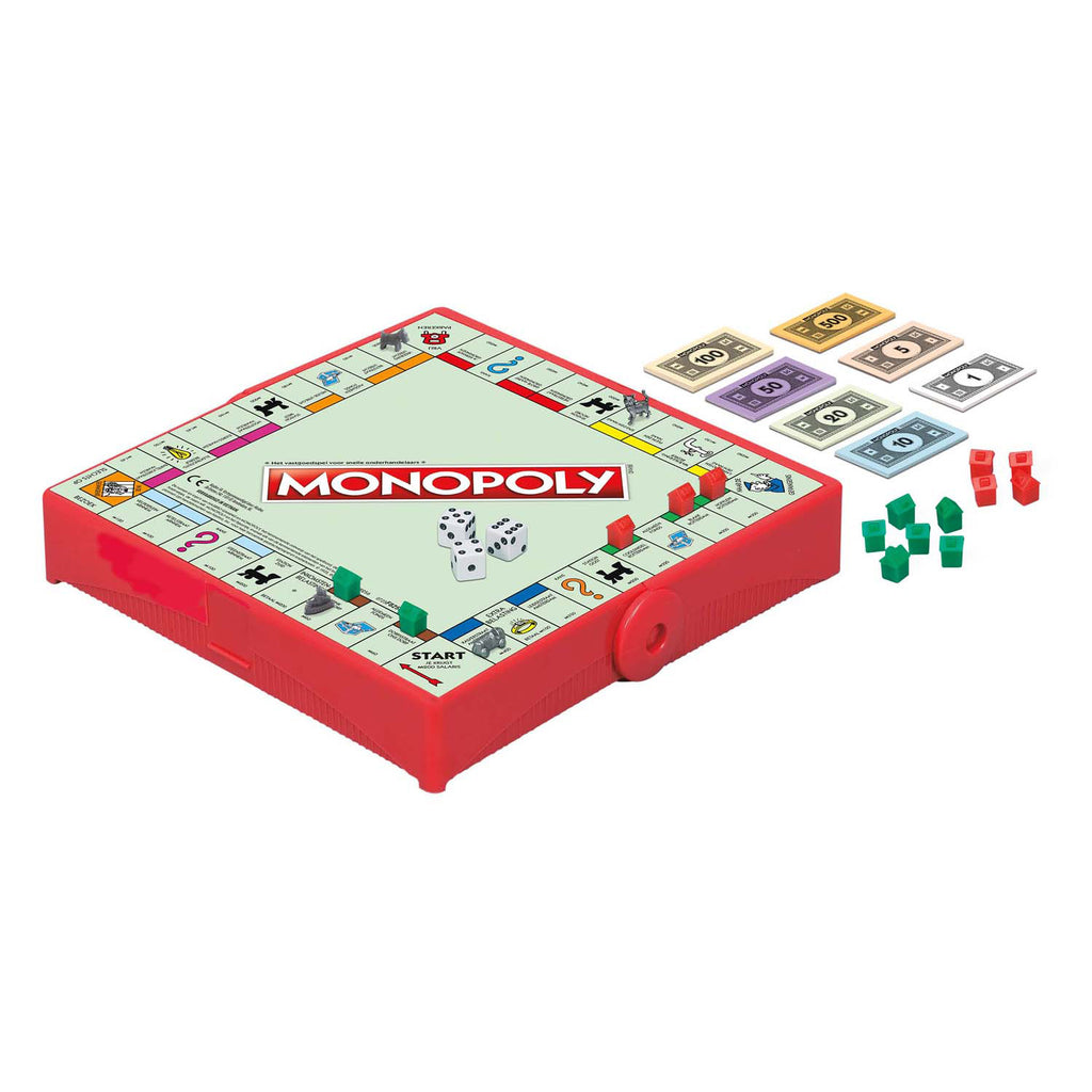 Hasbro gaming monopoly reisspel 2-4 spelers