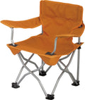 campingstoel Ardeche junior 34 x 27 cm staal oranje