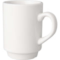 Mammoet automatenmok budgetline porselein 190ml wit (set van 12) dia6.5xh9cm