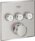 Grohe grohtherm smartcontrol douchethermostaat - opbouwdeel - roestvrijstalen look - 29126dc0