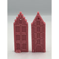 Vos decorations huisje geur fruit melange b set a 2