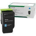 Tonercartridge lexmark 78c2xc0 cyaan