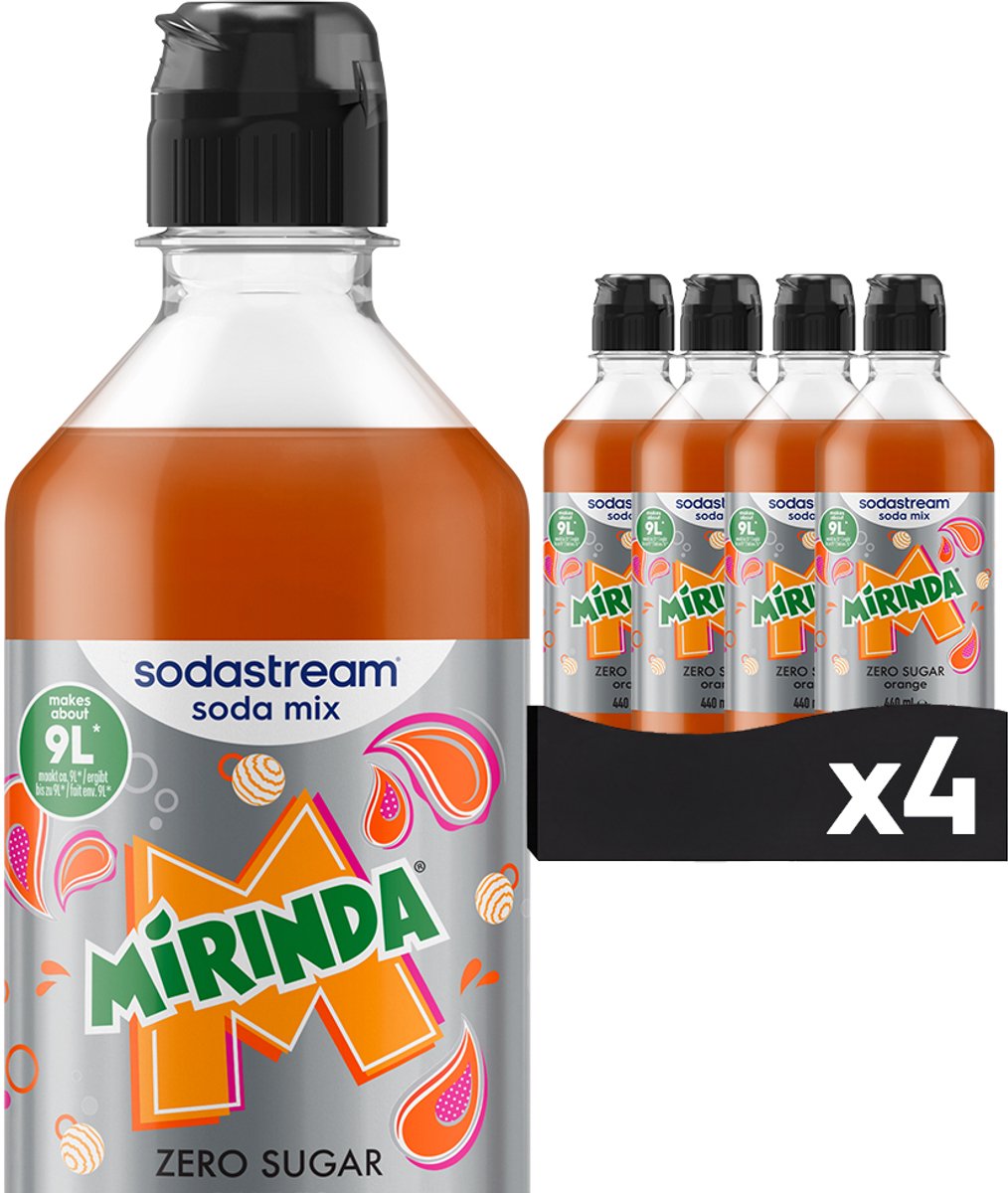 Sodastream diet mirinda flavor st 440ml syrup bnl