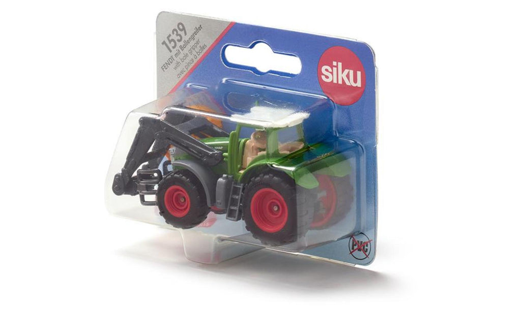 Siku 1539 Fendt mit Ballengreifer 9,3 cm