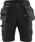 Blåkläder blaklader short denim stretch x1900 1992-1141 - zwart zwart - c58