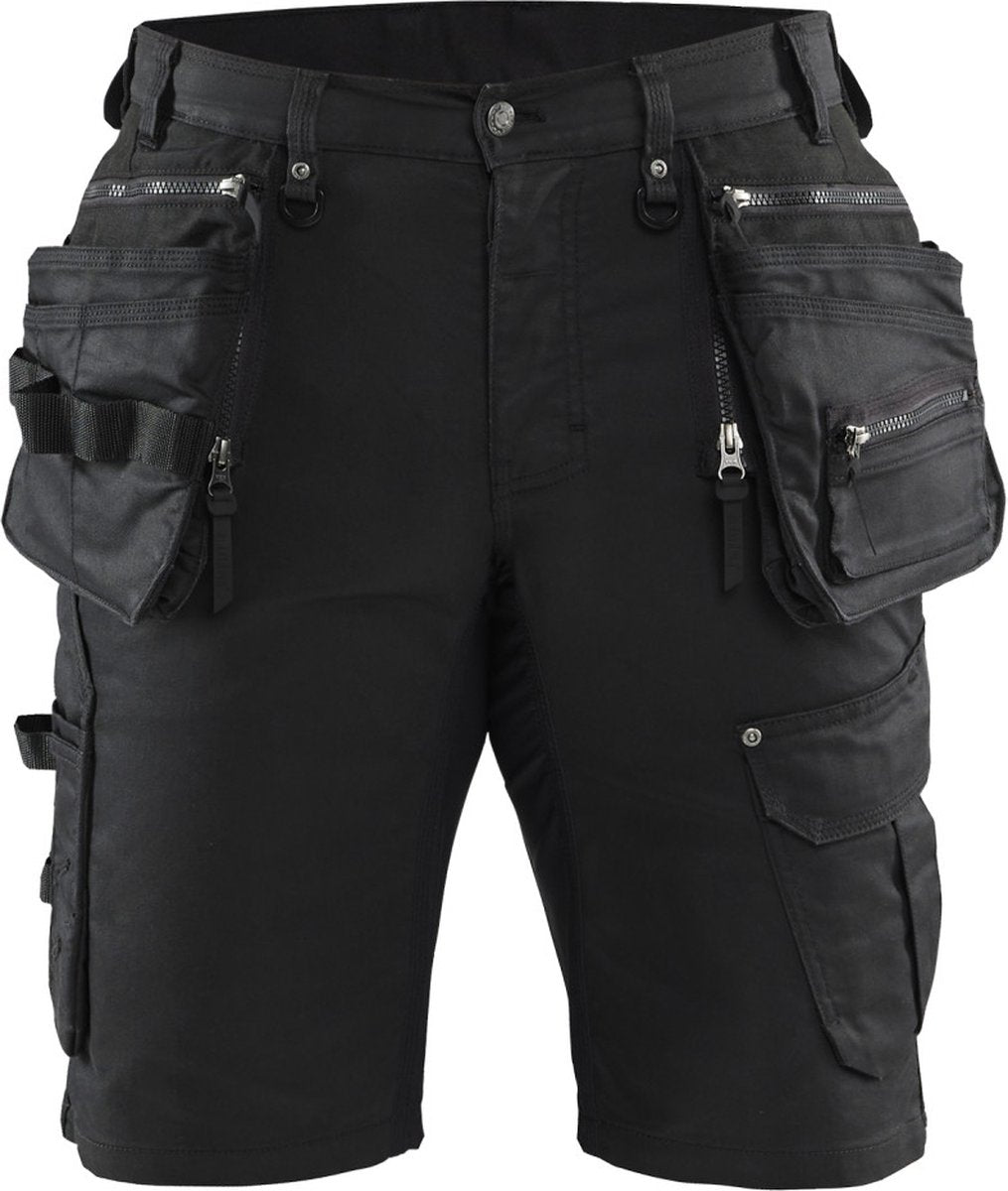 Blåkläder blaklader short denim stretch x1900 1992-1141 - zwart zwart - c52