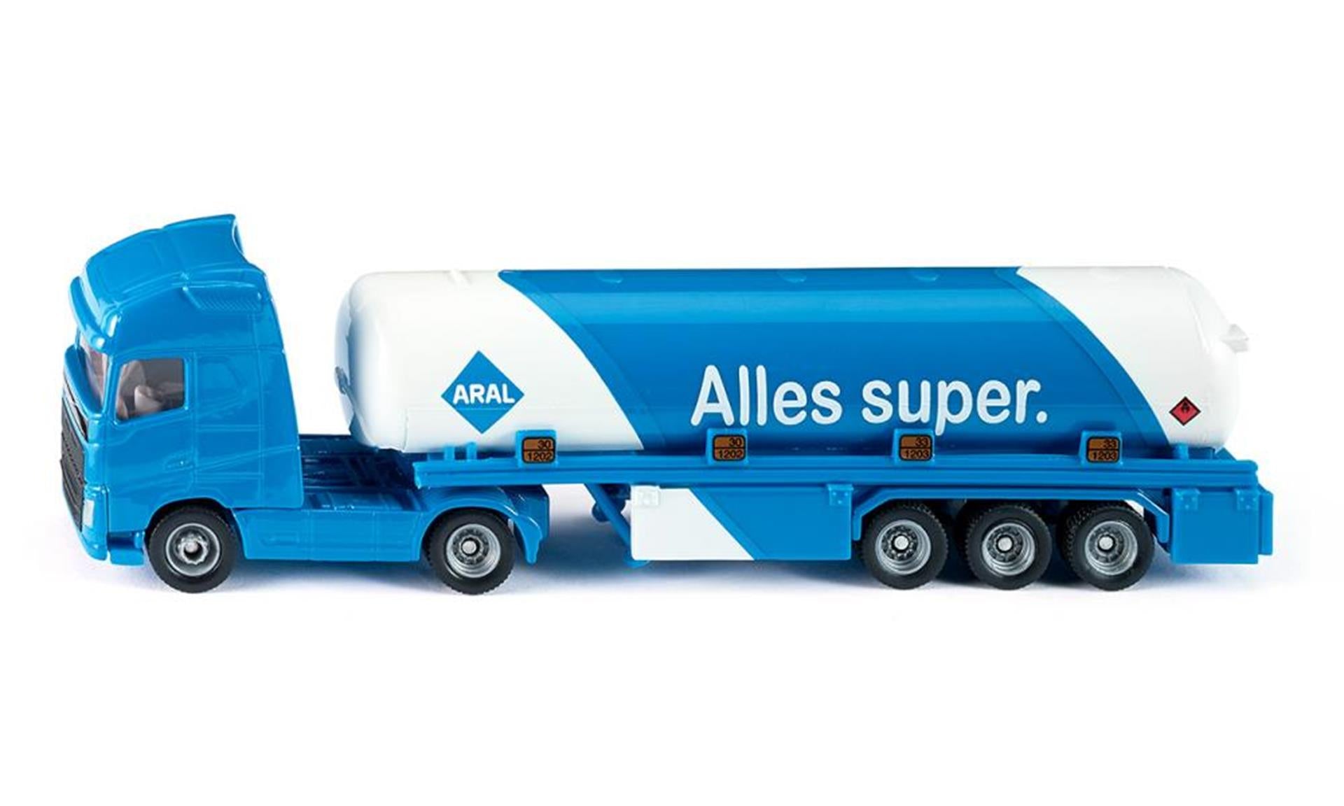Siku 1626 tankwagen 171x30x47mm blauw