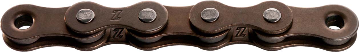 BD0704A KMC Ketting 1 2x3 32 smal Z1 bruin - 112 schakels