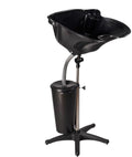 Gabbiano professional - kapperswasbak - diepe verstelbare kom - afvoerslang - 10l reservoir