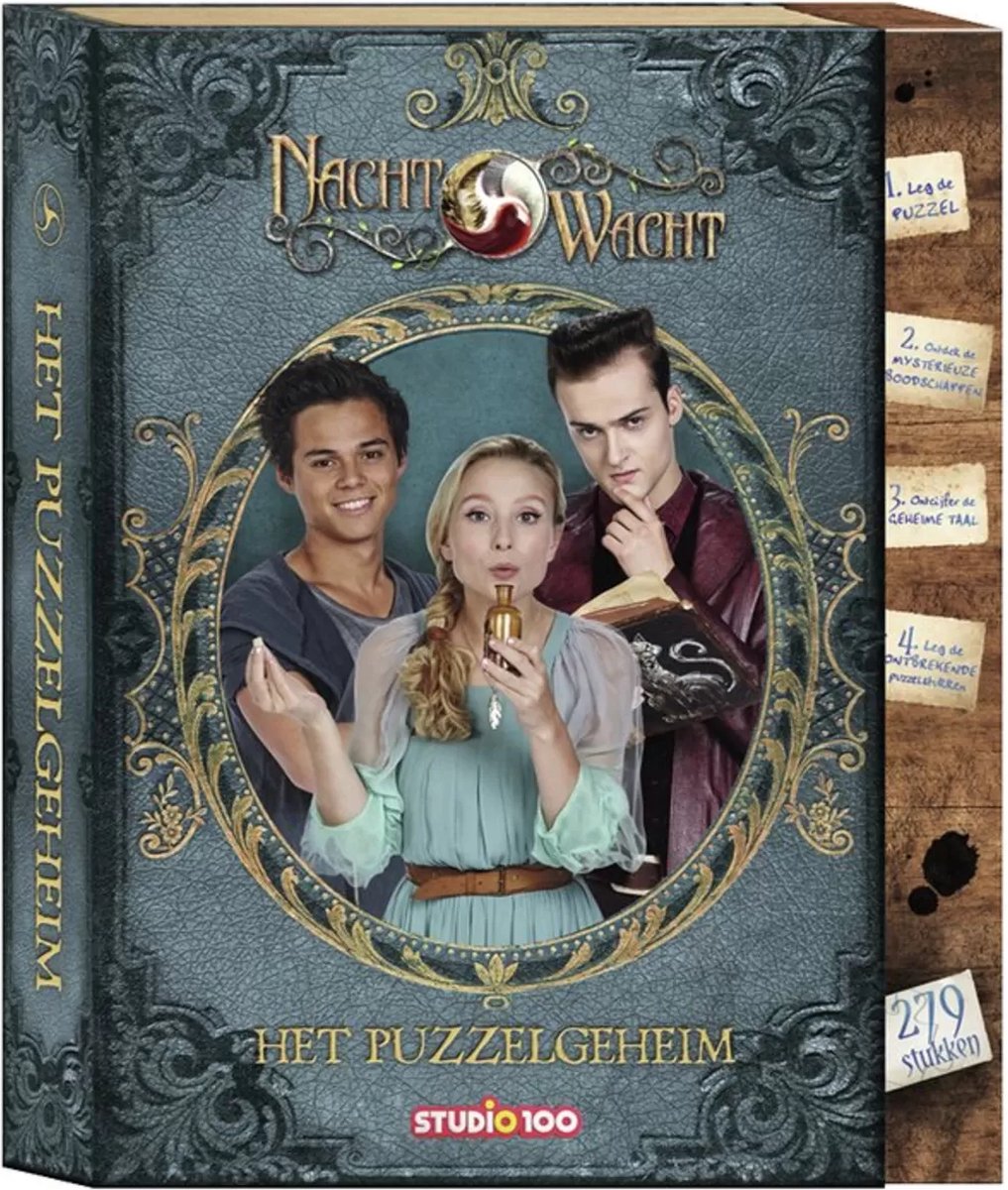 Nachtwacht puzzel - speurpuzzel - 279 stukjes
