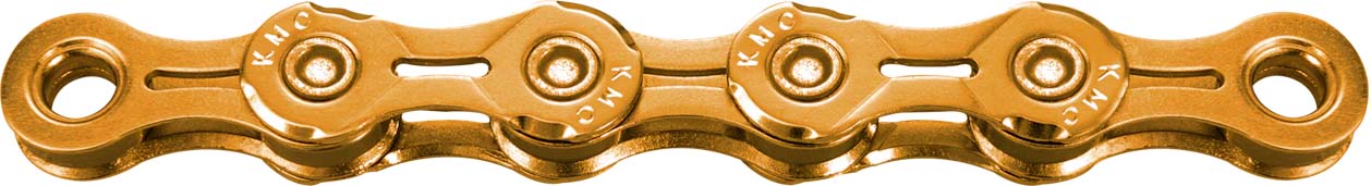 KMC Fietsketting X11EL-Ti-N Goud 118 schakels