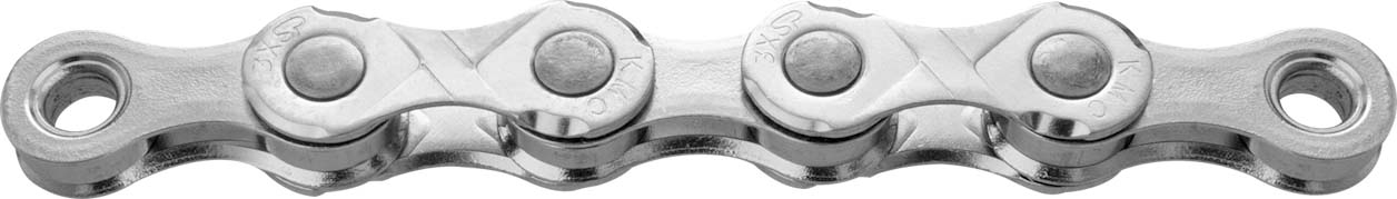 KMC E11 Hi-Performance Triple X-Durability 11-speed e-bike chain, 122 links, 5.65mm, silver