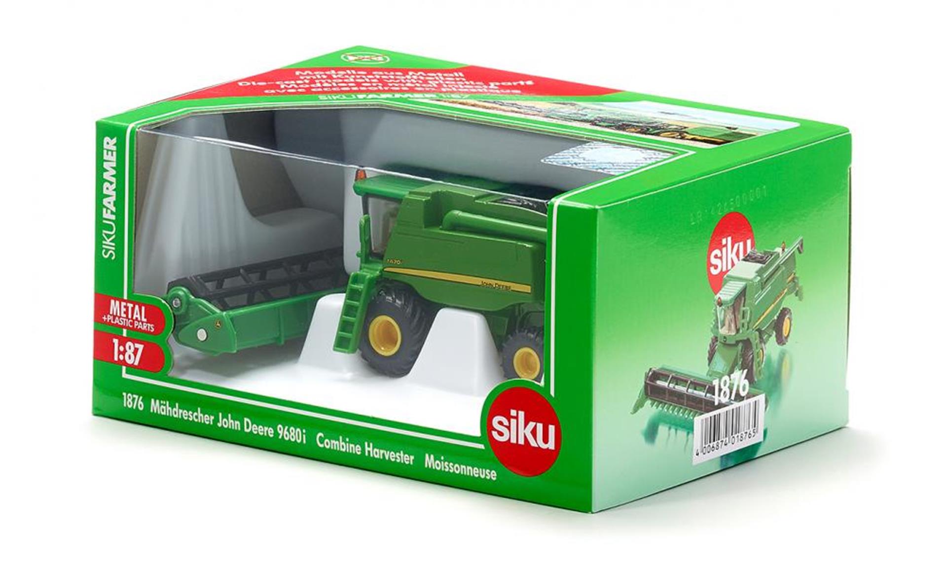 Siku 1876 john deere t670i combine