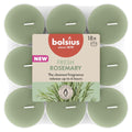 Bolsius geurtheelichten 6h 18 stuks fresh rosemary salie groen