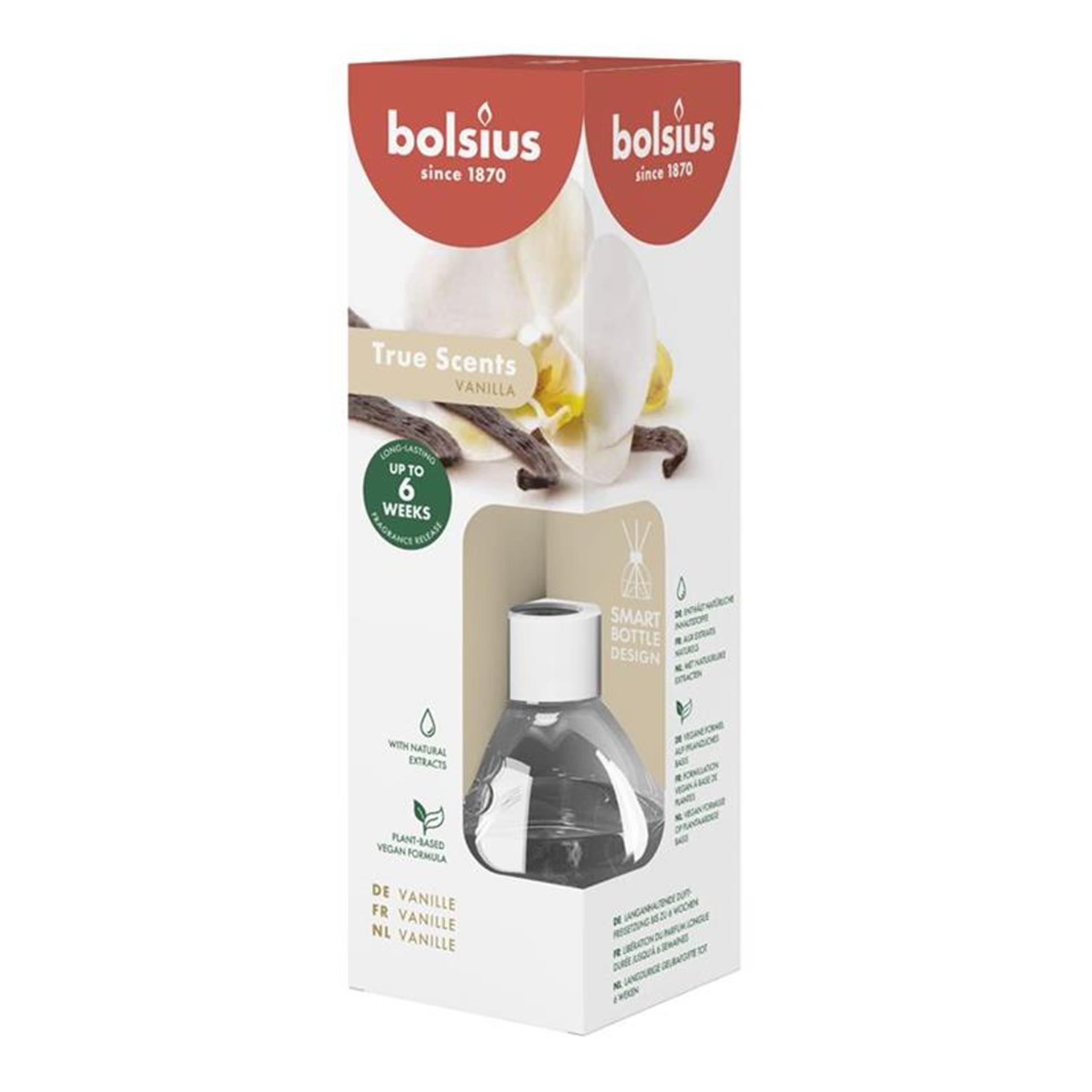 Bolsius geurstokjes 60ml vanille
