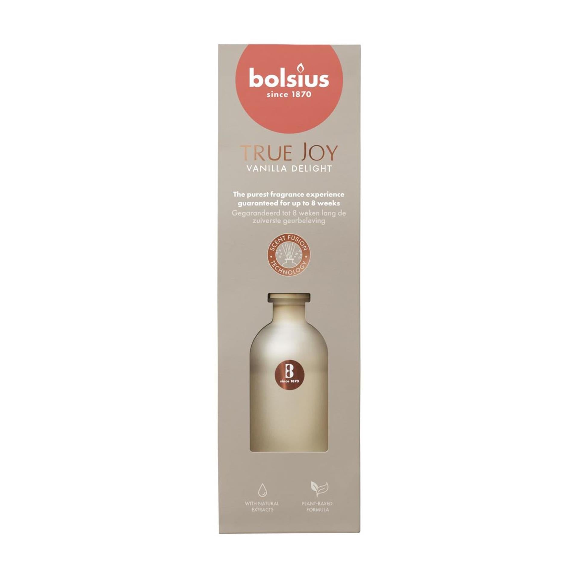 Bolsius geurstokjes 80ml vanilla delight