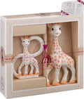 Sophie de giraf sophiesticated cadeauset - baby speelgoed - so pure bijtring - kraamcadeau – babyshower cadeau - 4-delig
