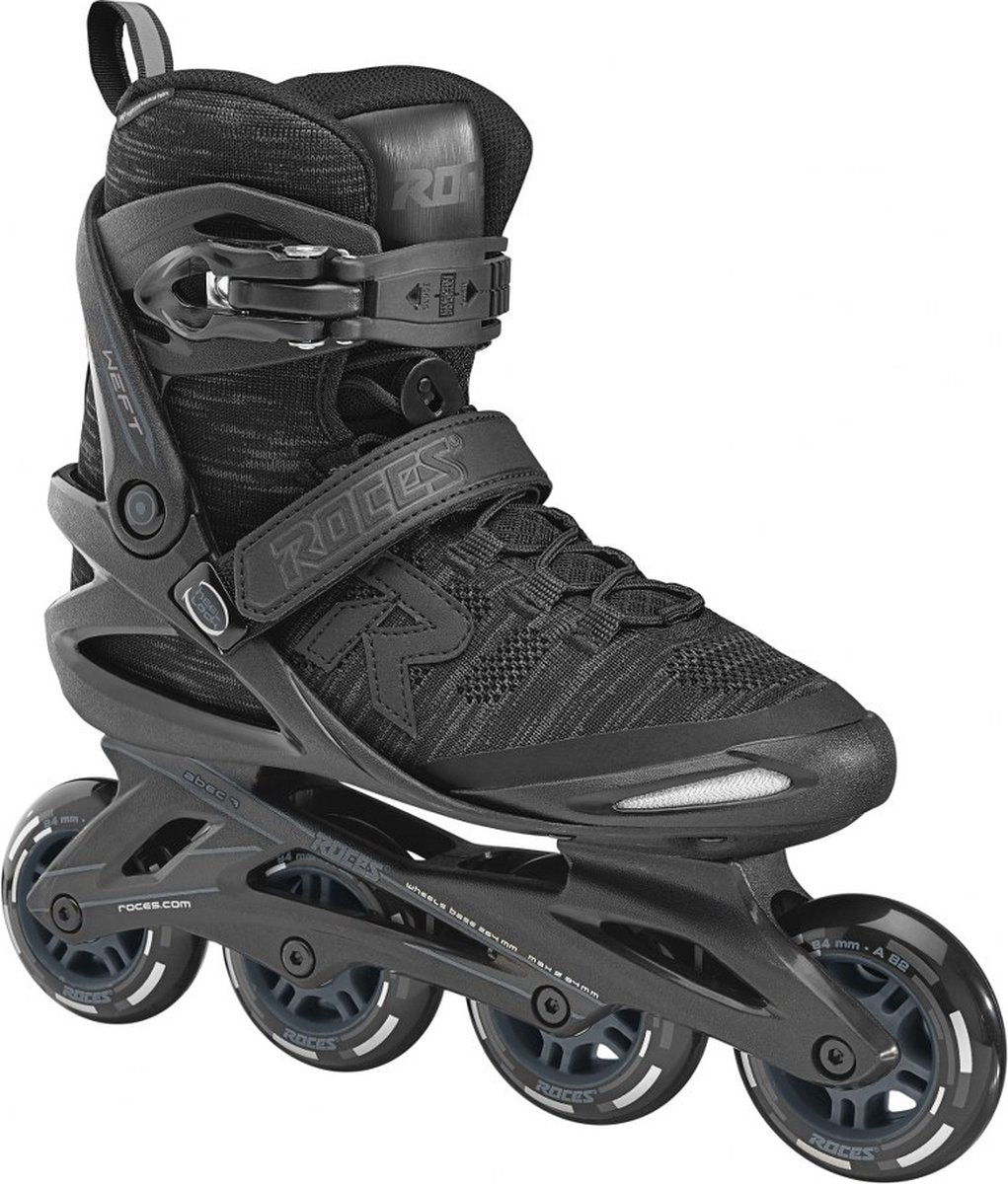Roces weft thread 84 skeelers unisex – 4x84mm wielen – fitness inline skates – zwart – maat 40