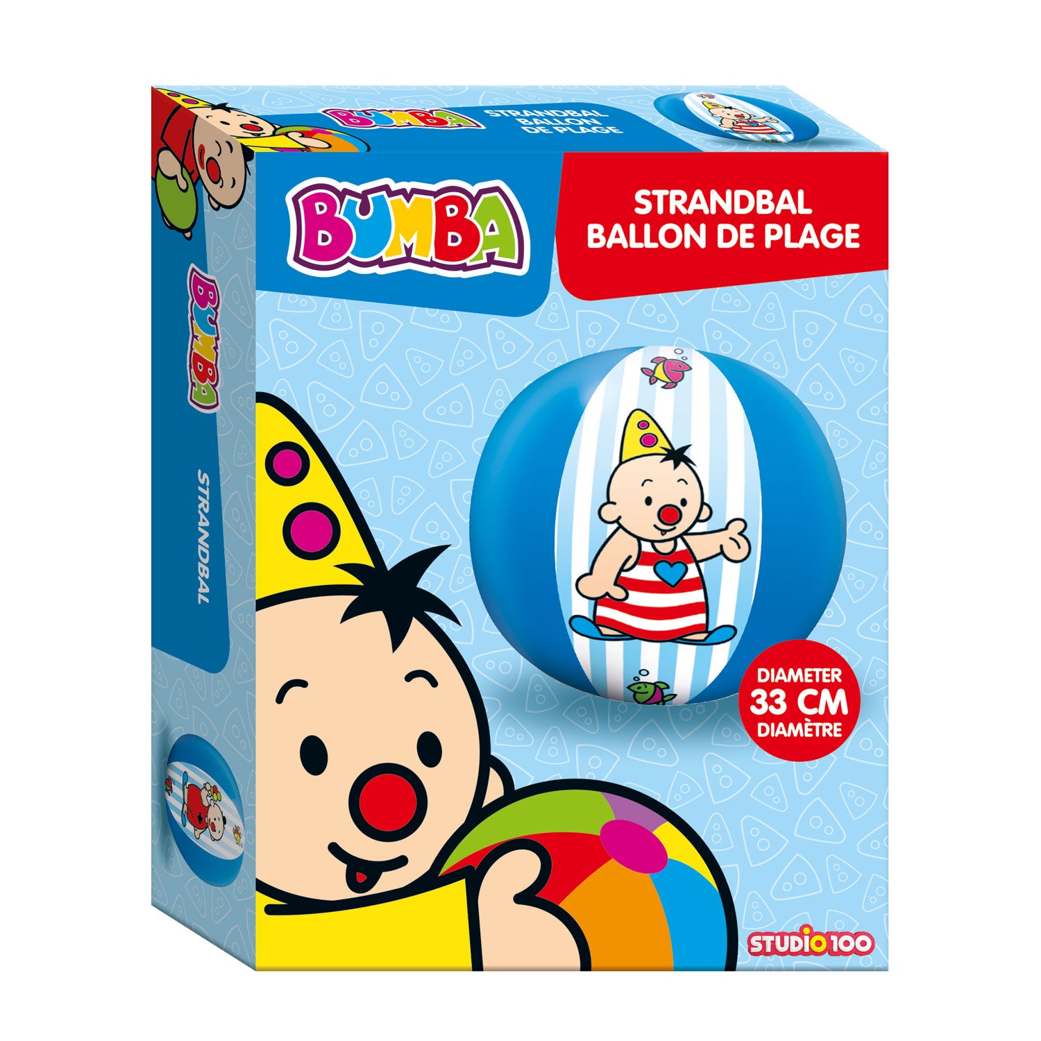 Studio 100 Bumba Strandball, ø 33 cm