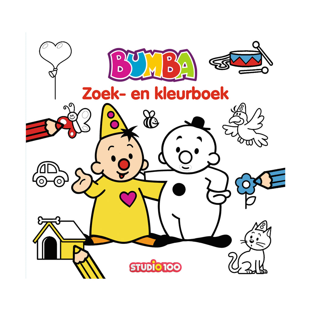 Studio 100 Bumba Such- und Malbuch