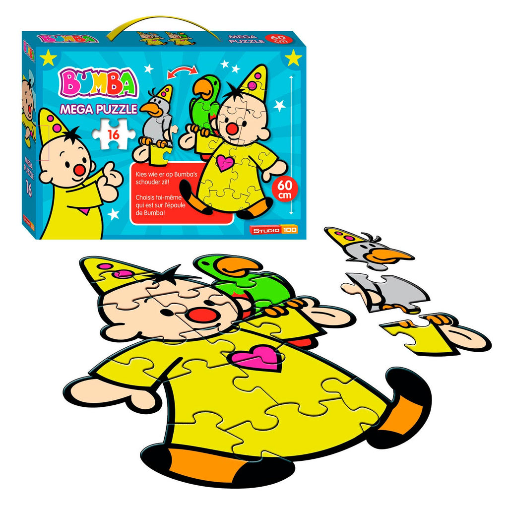 Studio 100 Bumba Mega-Bodenpuzzle, 16 Teile.