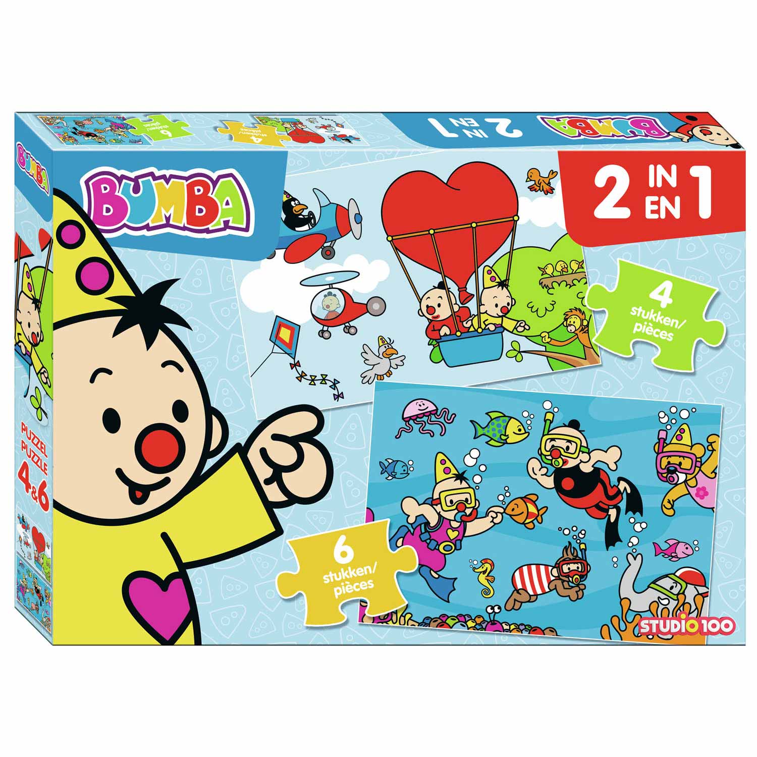 Studio 100 bumba 2in1 puzzel