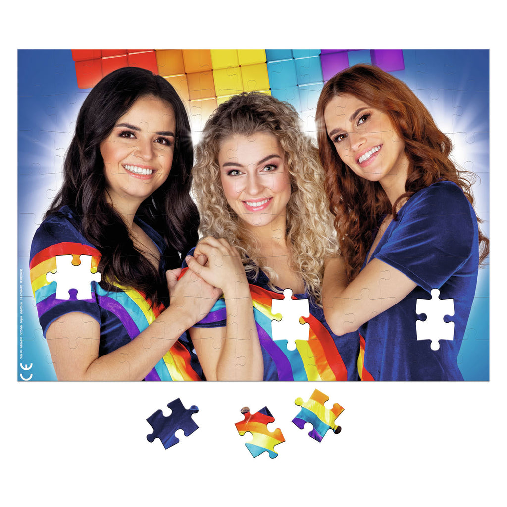 Studio 100 K3 Puzzle mit Poster, 104 Teile.