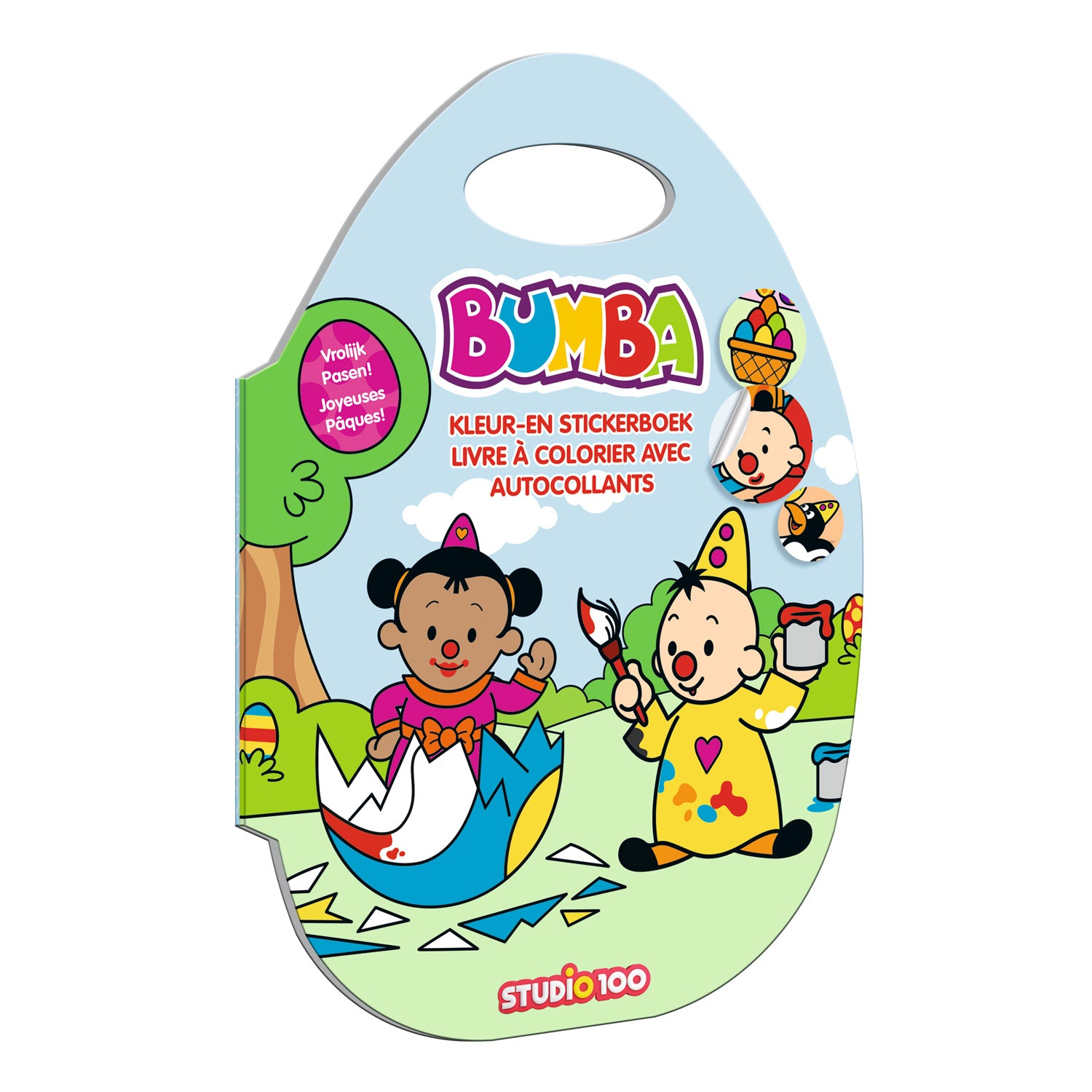 Studio 100 Bumba Mal- und Stickerbuch Ostern