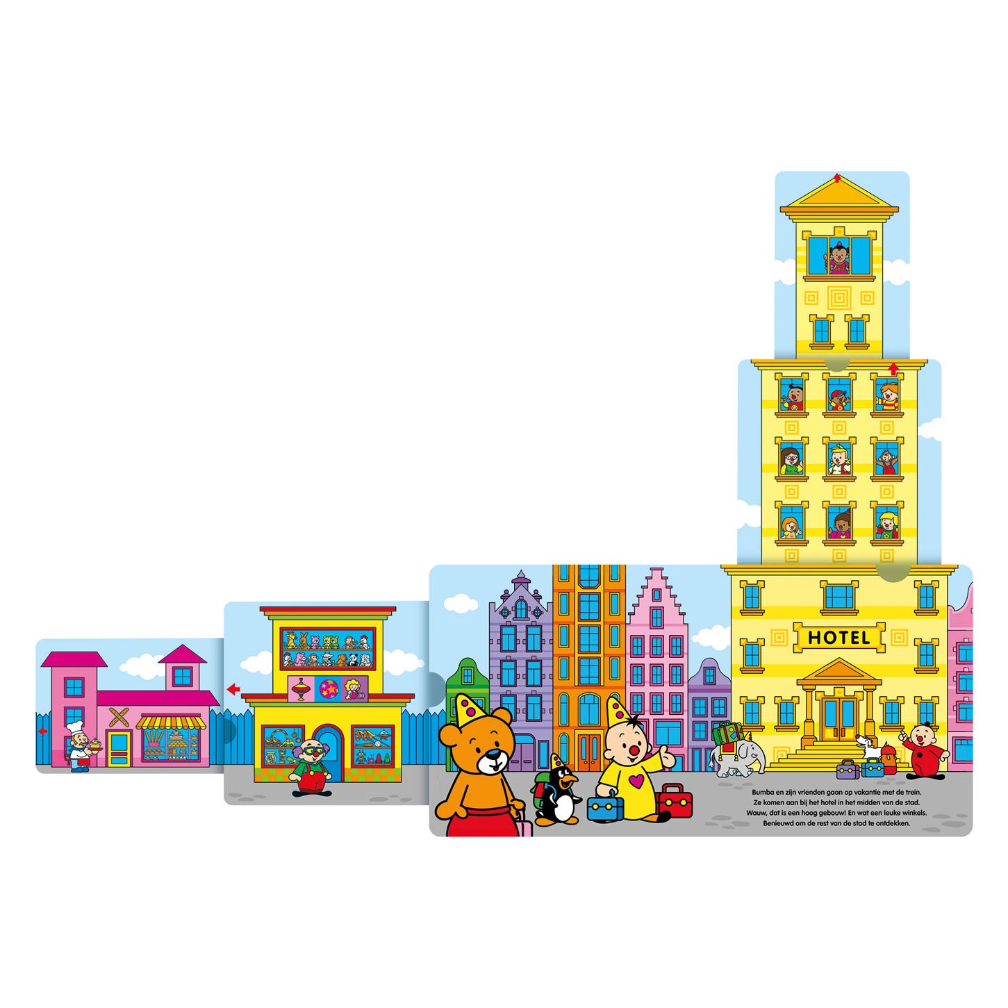 Studio 100 Bumba: Ausziehbares Pappbuch