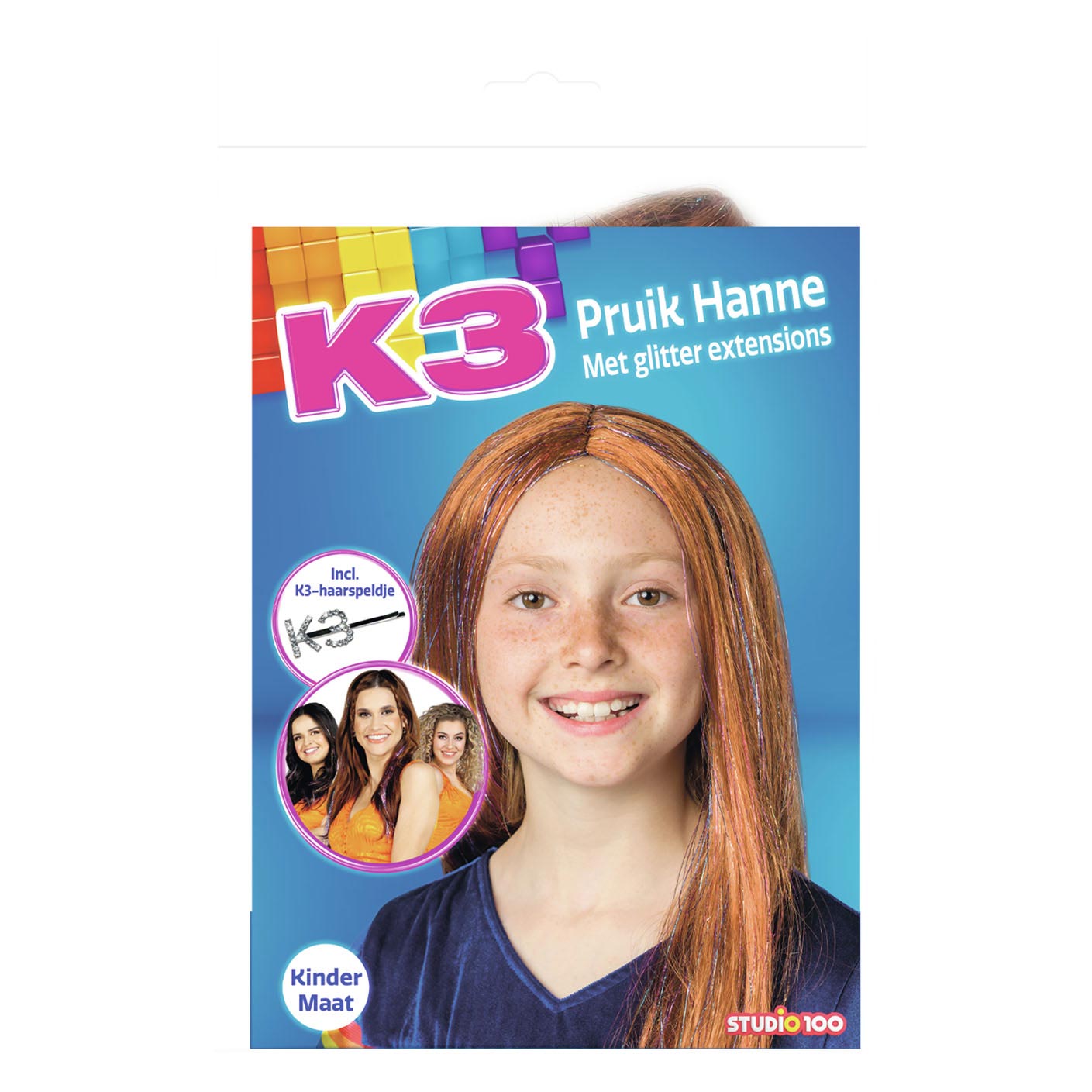Studio 100 K3 Perücke - Hanne