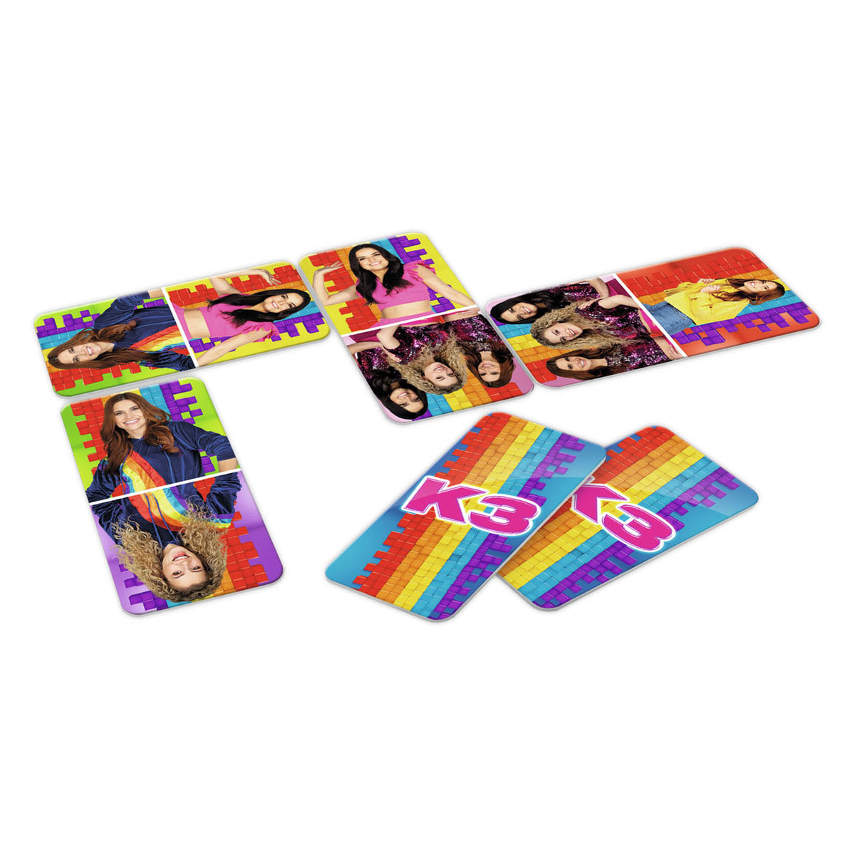 K3 spel - 4 in 1 spel - memo, domino, puzzel en lotto