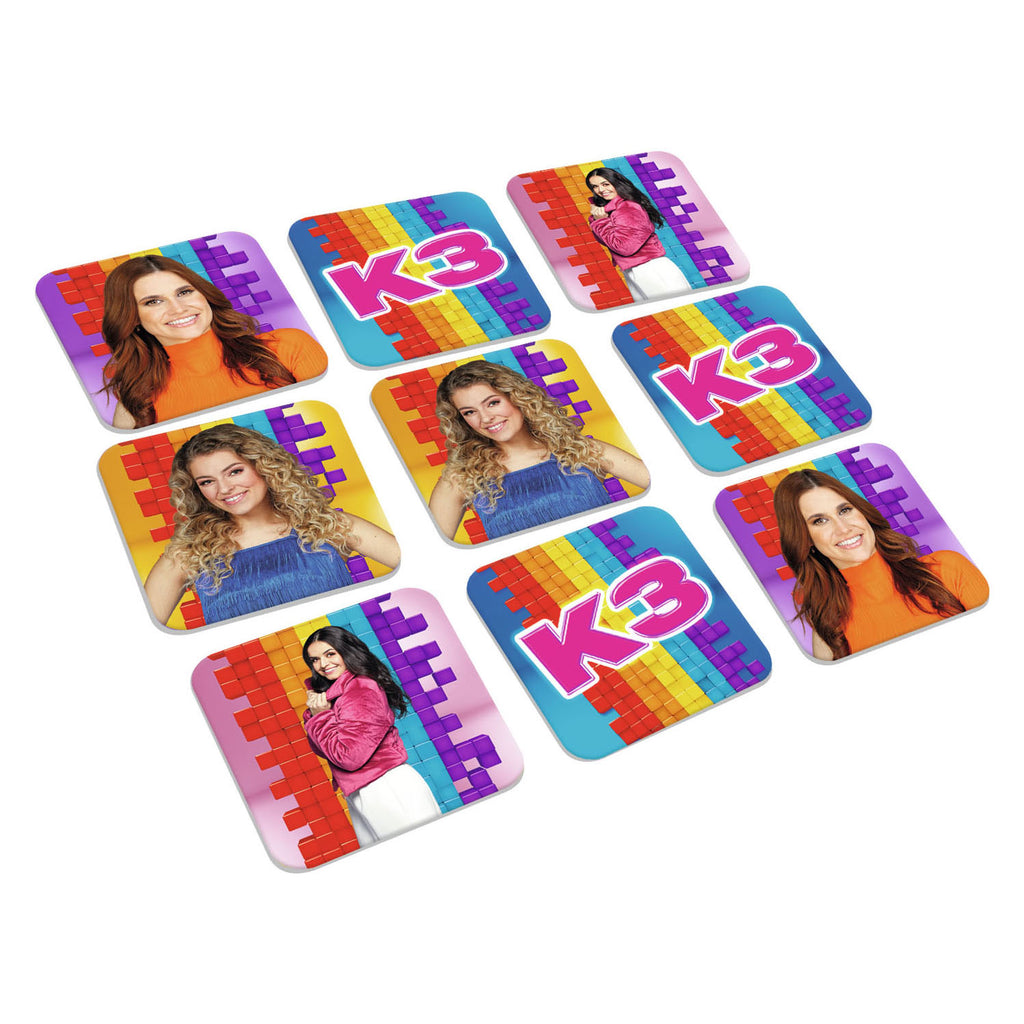 K3 spel - 4 in 1 spel - memo, domino, puzzel en lotto