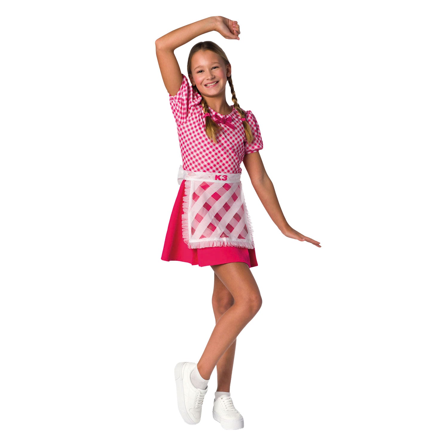 K3 verkleedjurk - 3 biggetjes, 3-5 jaar