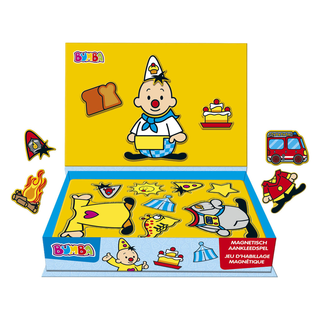 Bumba — magnetisch aankleedspel — bordspel — beroepen — creatief rollenspel